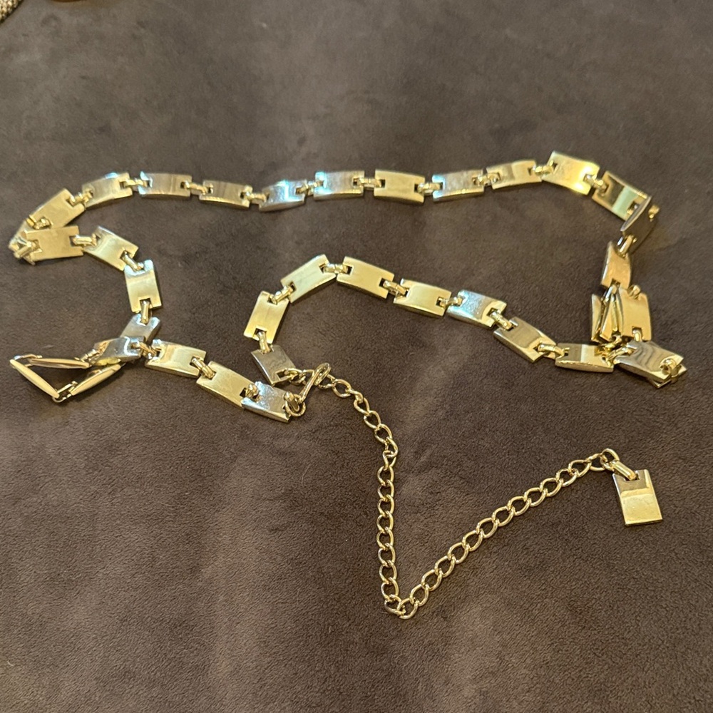 Gold Chain Link Belt